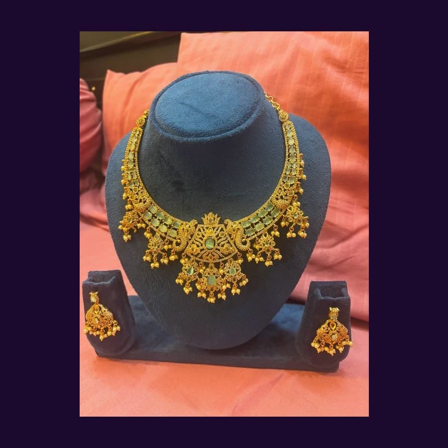 Pearl Cascade Long Necklace