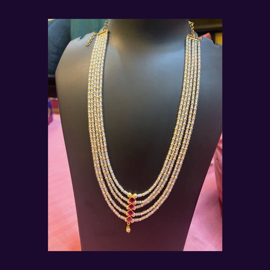 Ruby Temple Pendant Necklace
