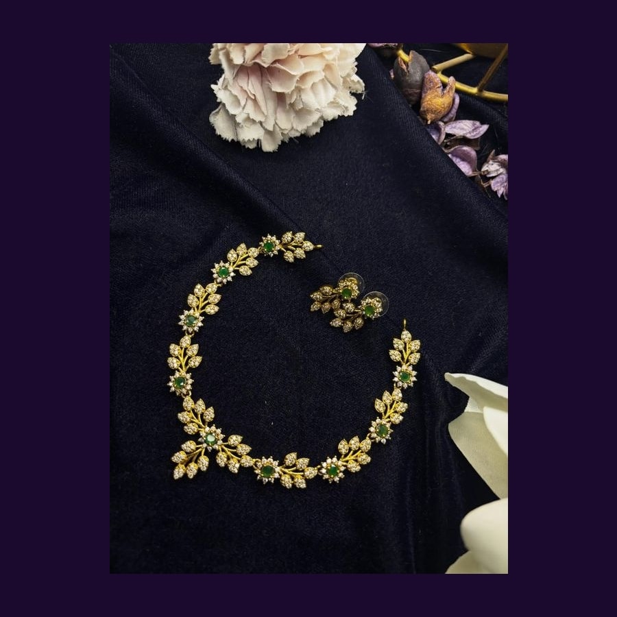 Gold Heart Charm Necklace